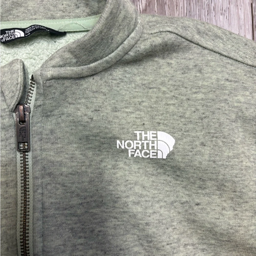 The North Face cozy dream fleece Green Jacket for big girls